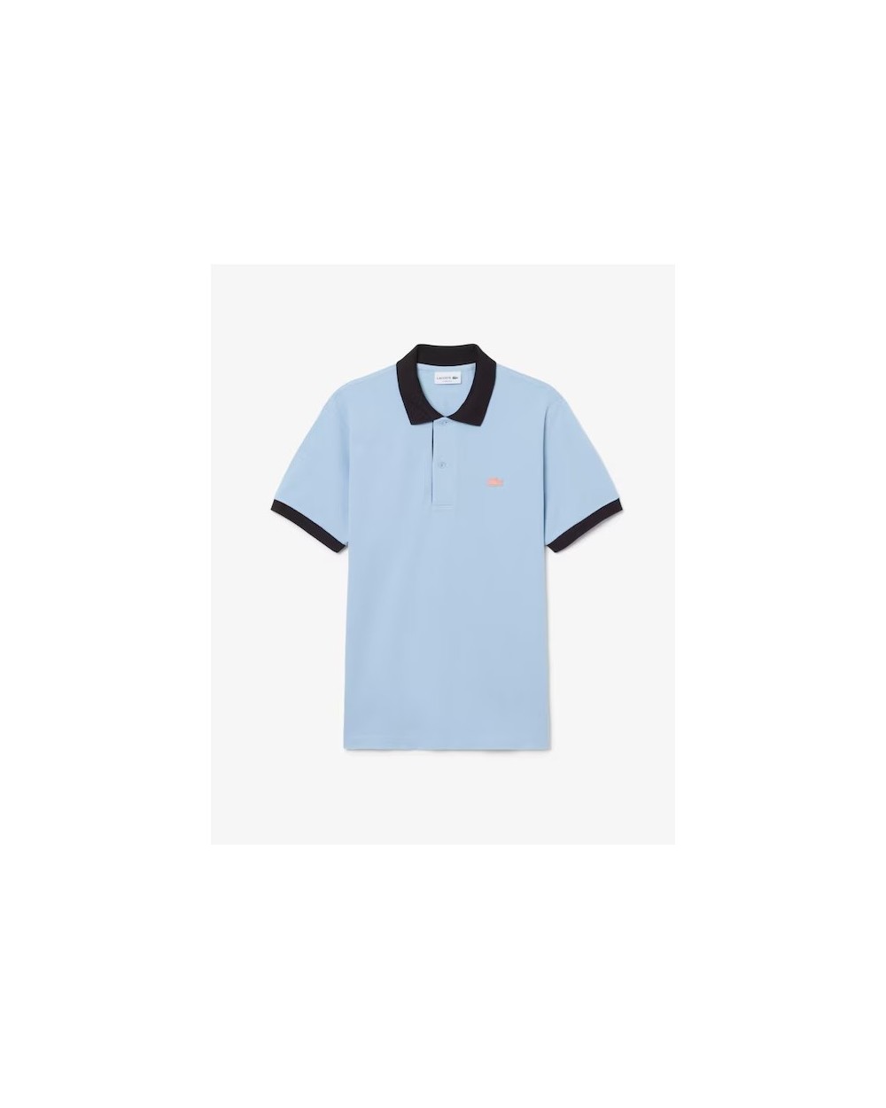 POLO LACOSTE CLASSIC FIT CONTRAST RIB