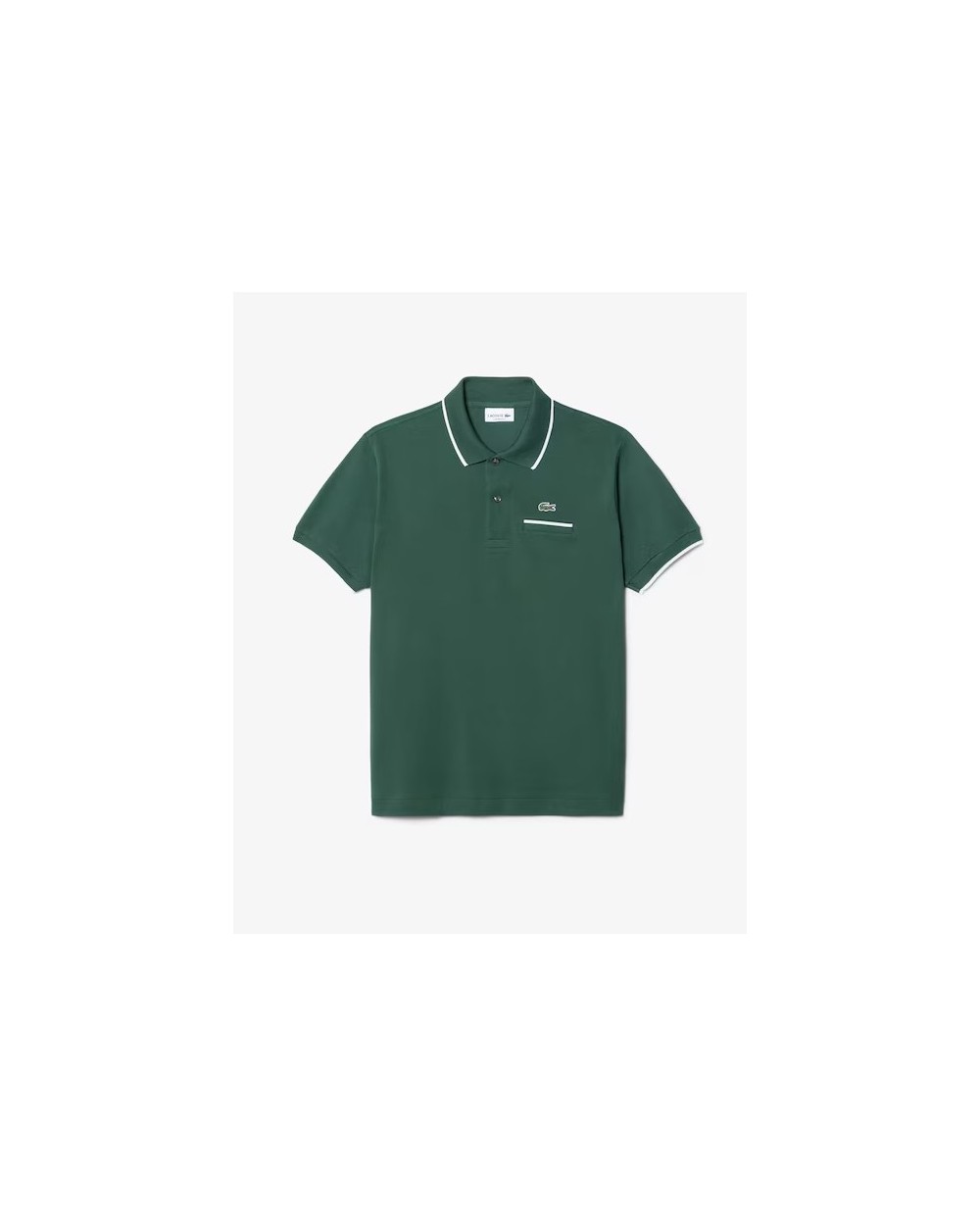 POLO DE CORTE CLASICO CON DETALLE EN EL BOLSILLO