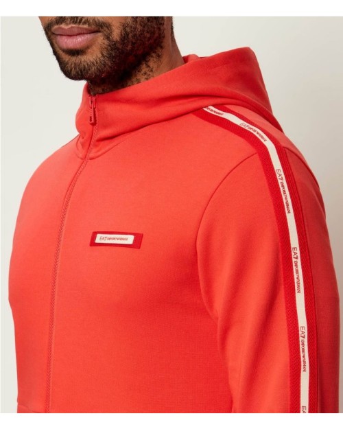 SUDADERA CON CAPUCHA LOGO SERIES