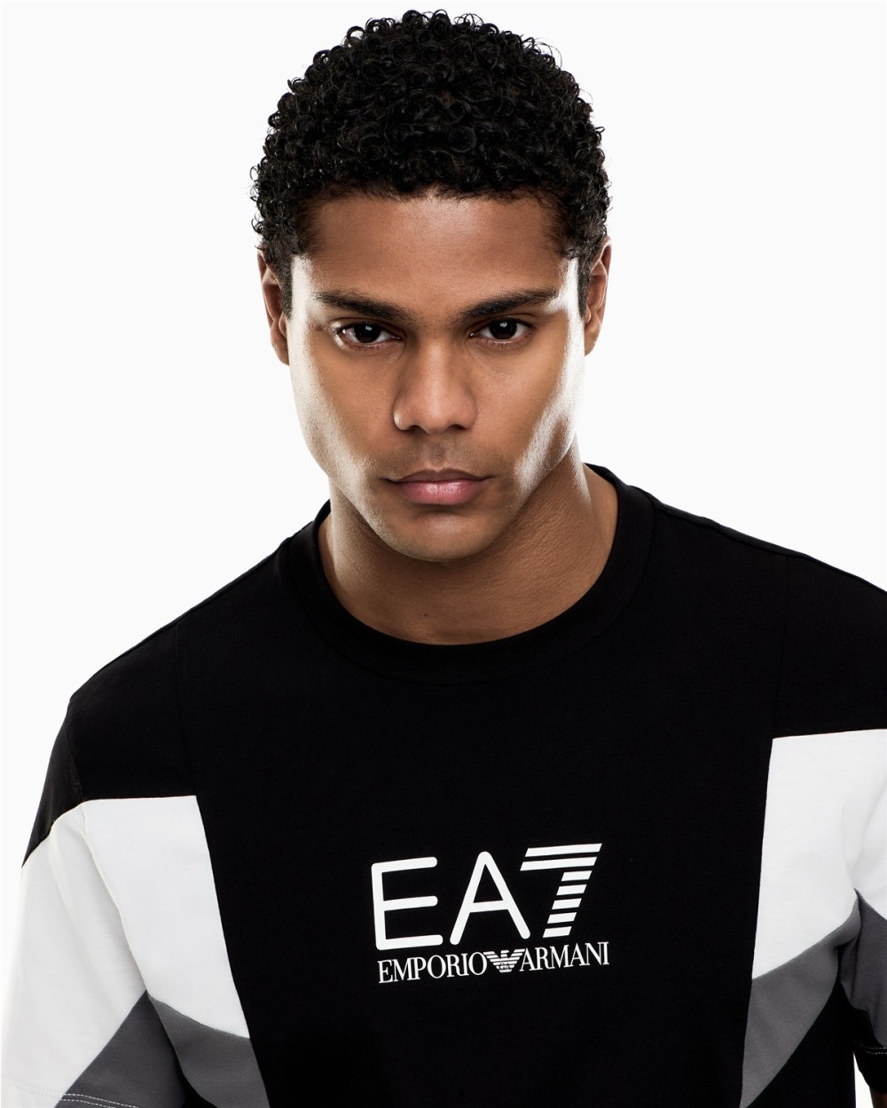 CAMISETA CUELLO REDONDO SUMMER BLOCK DE ALGODON