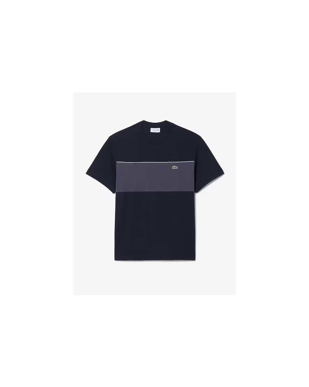 CAMISETA DE ALGODON CON BLOQUES DE COLOR