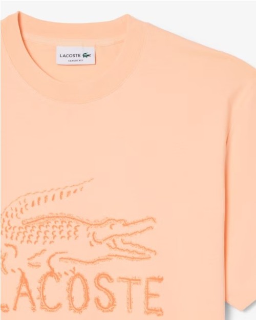 CAMISETA DE ALGODON ESTAMPADA.