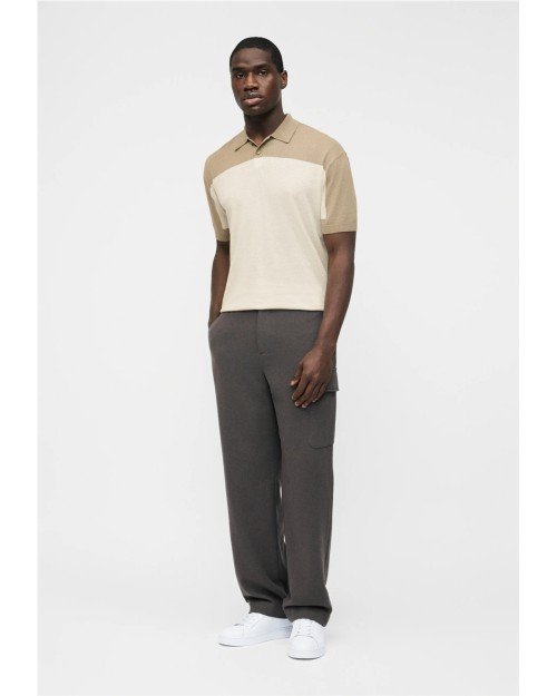 POLO LIGERO DE PUNTO DE LINO Y ALGODON