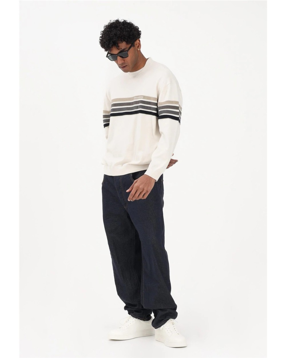 JERSEY CUELLO REDONDO Y RAYAS