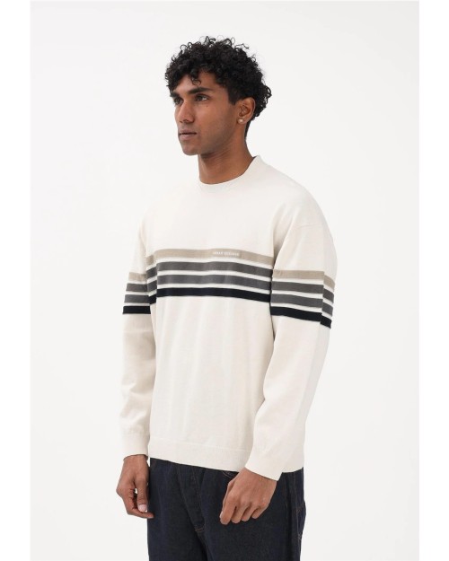 JERSEY CUELLO REDONDO Y RAYAS