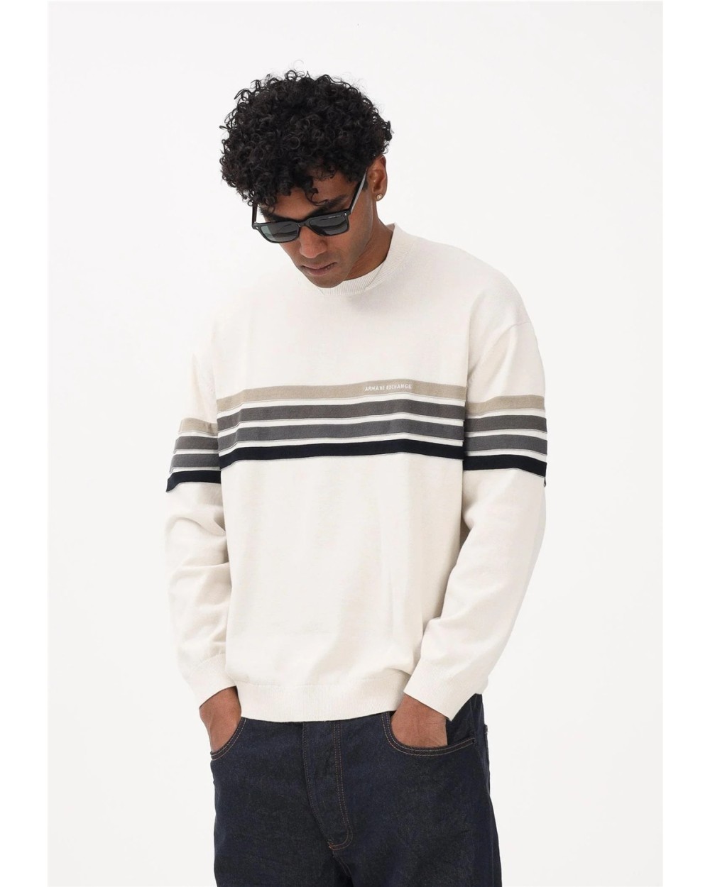 JERSEY CUELLO REDONDO Y RAYAS