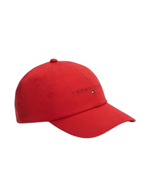 GORRA DE BEISBOL CON LOGO LINEAL BORDADO