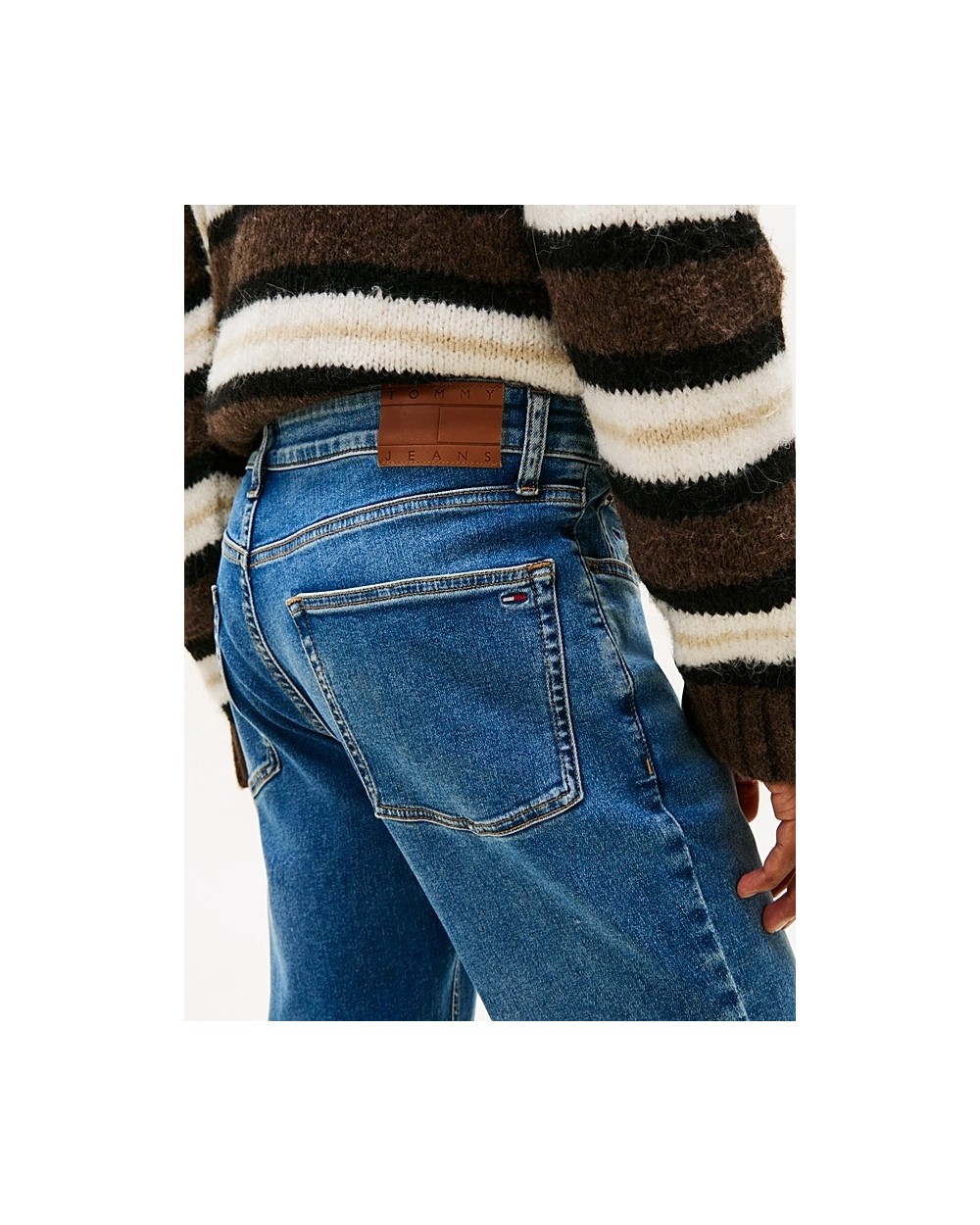 PANTALON VAQUERO SCANTON SLIN DESTEÑIDO