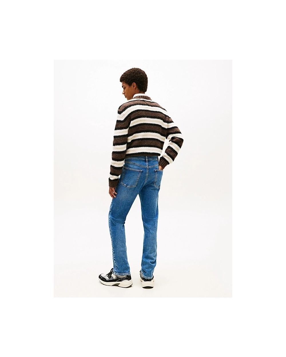 PANTALON VAQUERO SCANTON SLIN DESTEÑIDO