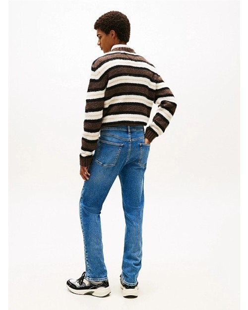 PANTALON VAQUERO SCANTON SLIN DESTEÑIDO