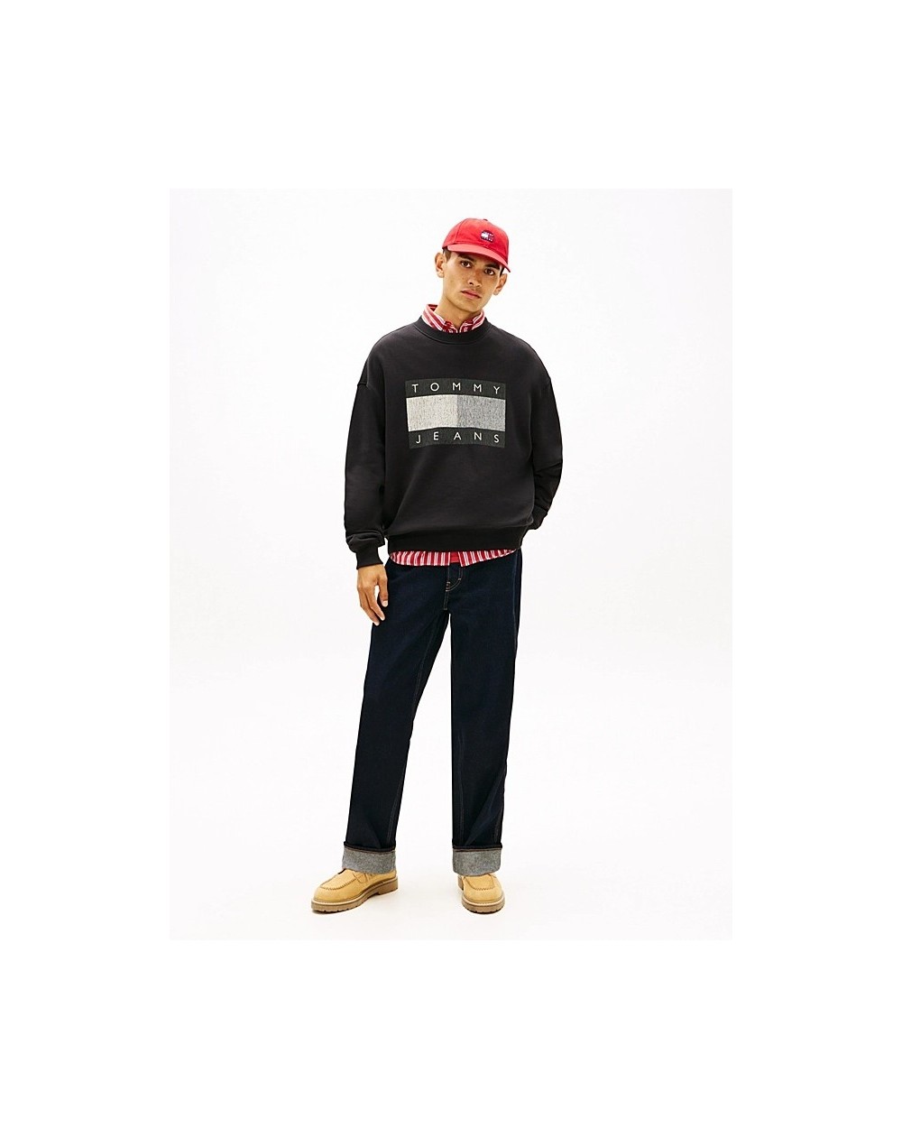 SUDADERA DE CUELLO REDONDO CON LOGO