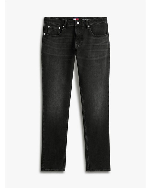 PANTALON VAQUERO SCANTON NEGROS DESTEÑIDOS