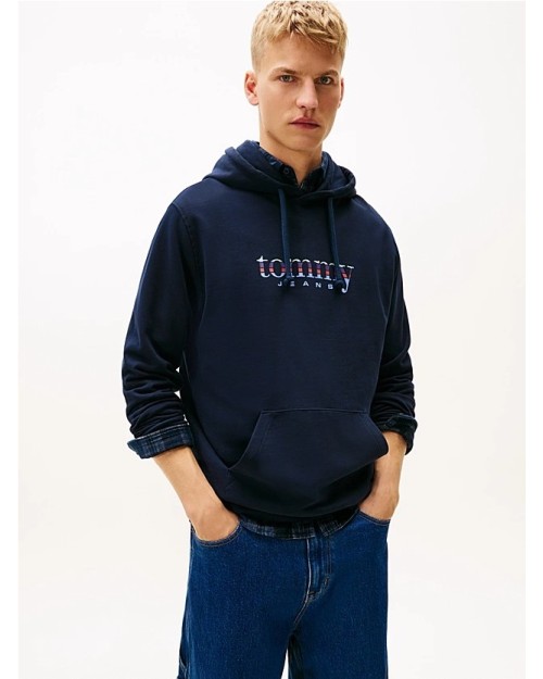 SUDADERA CON CAPUCHA Y LOGO