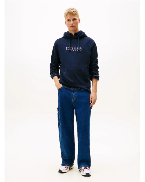 SUDADERA CON CAPUCHA Y LOGO