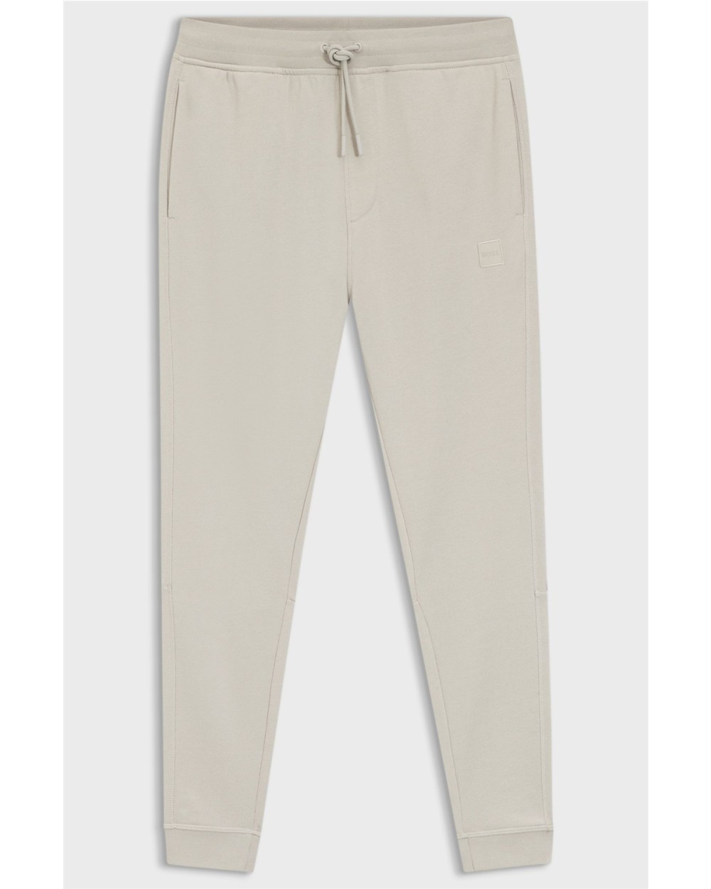 PANTALON CHANDAL DE ALGODON CON PARCHE DE LOGO