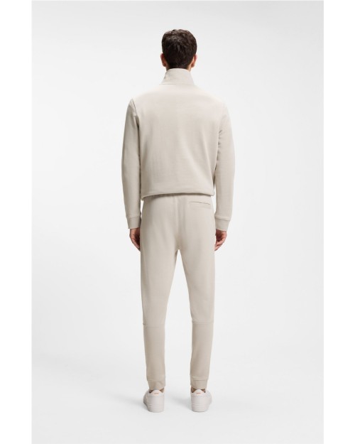 PANTALON CHANDAL DE ALGODON CON PARCHE DE LOGO