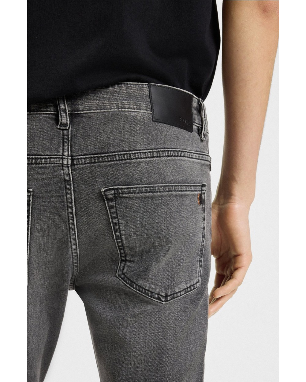 PANTALON VAQUERO DELAWERE SLIM FIT NEGROS