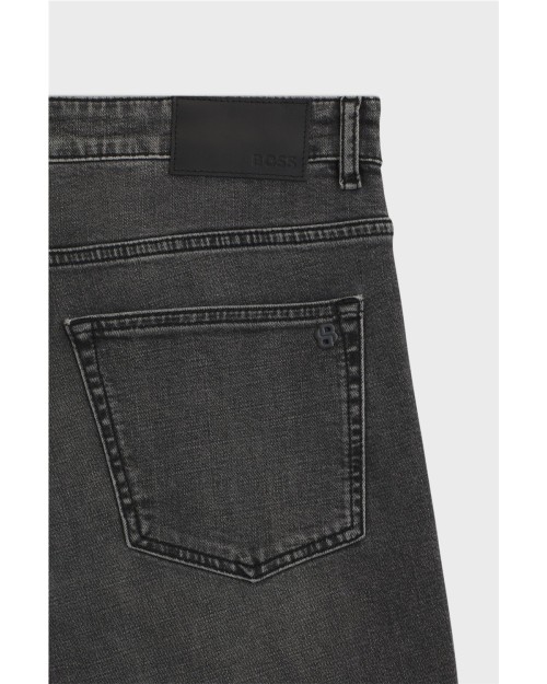 PANTALON VAQUERO DELAWERE SLIM FIT NEGROS