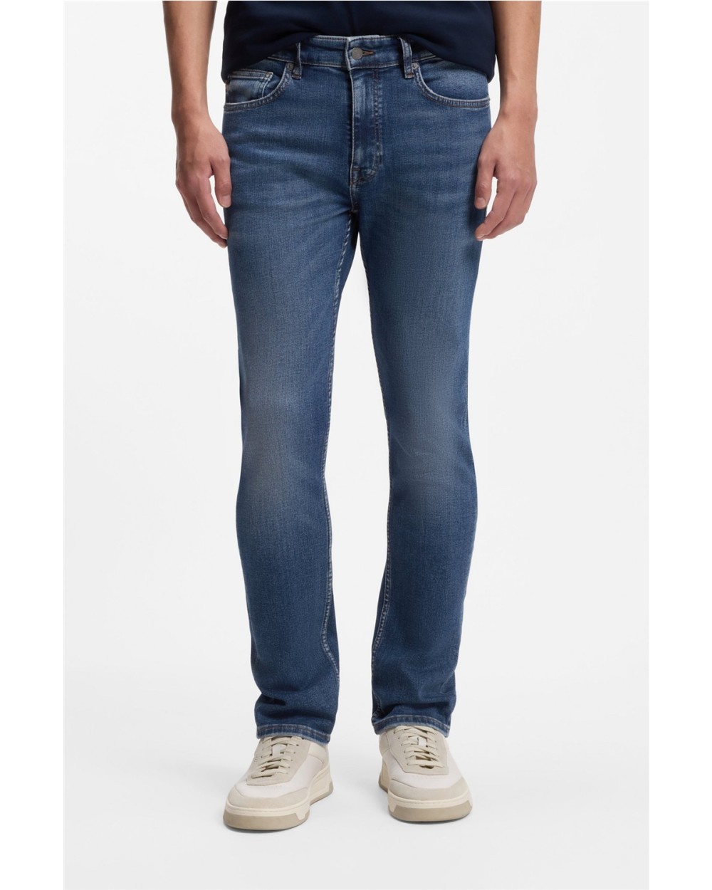 PANTALON VAQUERO DELAWERE SLIM FIT SUPERELASTICO AZUL