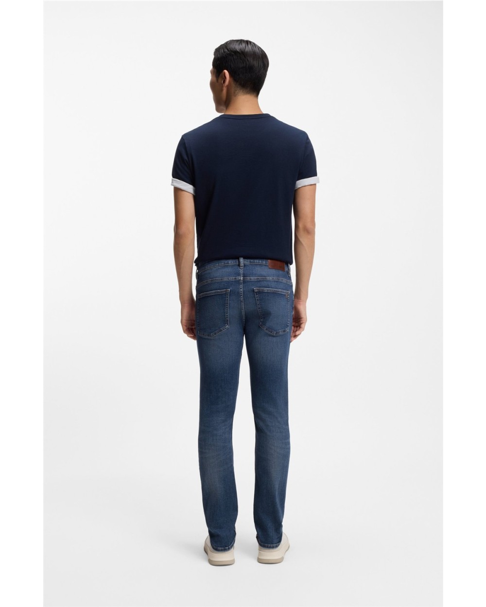 PANTALON VAQUERO DELAWERE SLIM FIT SUPERELASTICO AZUL
