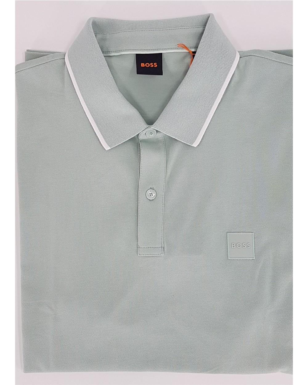 POLO SLIM FIT DE PIQUE DE ALGODON ELASTICO
