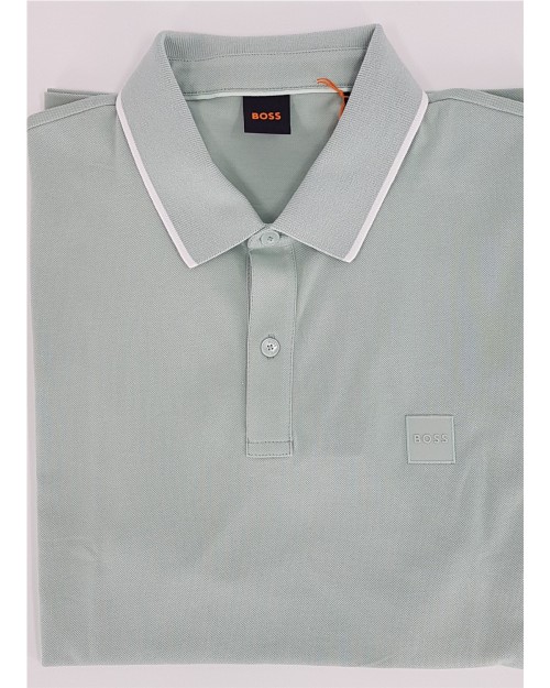 POLO SLIM FIT DE PIQUE DE ALGODON ELASTICO