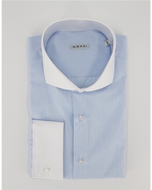 CAMISA RAYAS CONTRASTES