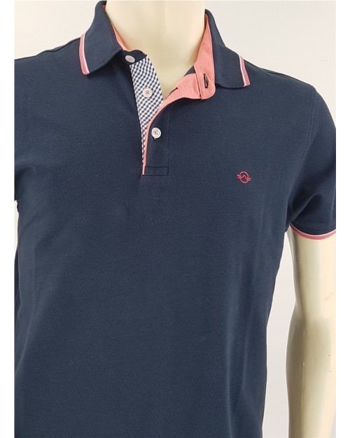 POLO DE PIQUE CON VIVOS