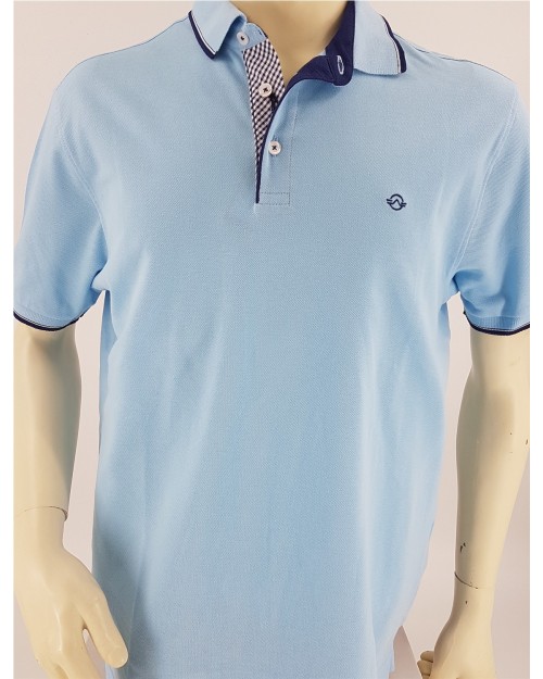 POLO DE PIQUE CON VIVOS