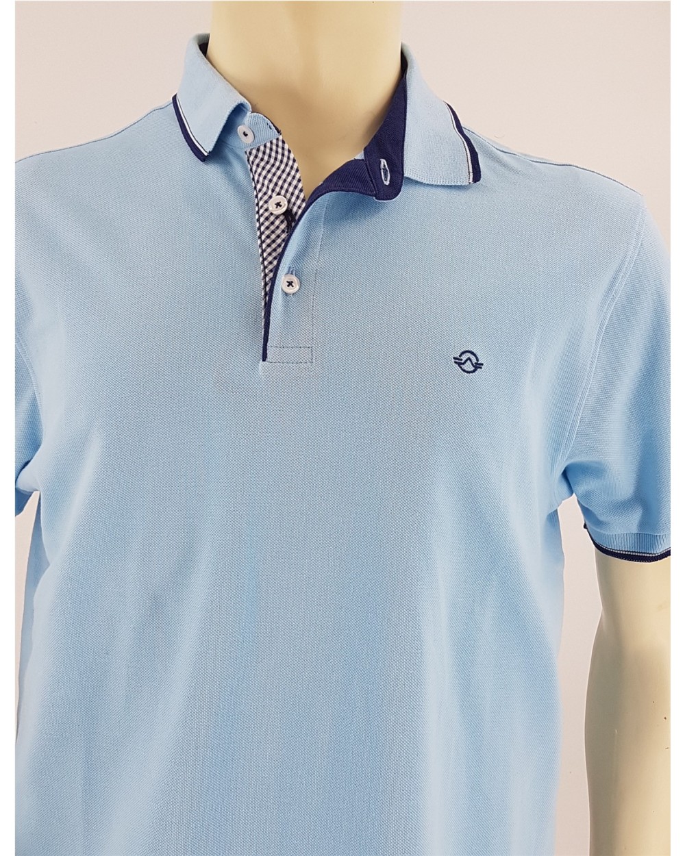 POLO DE PIQUE CON VIVOS