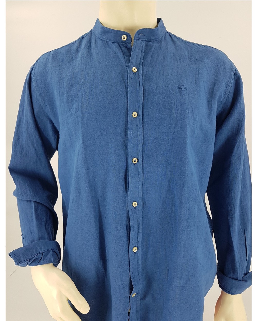 CAMISA LINO CUELLO MAO