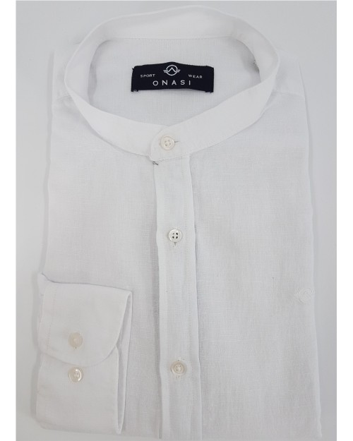 CAMISA M/L C/MAO LINO