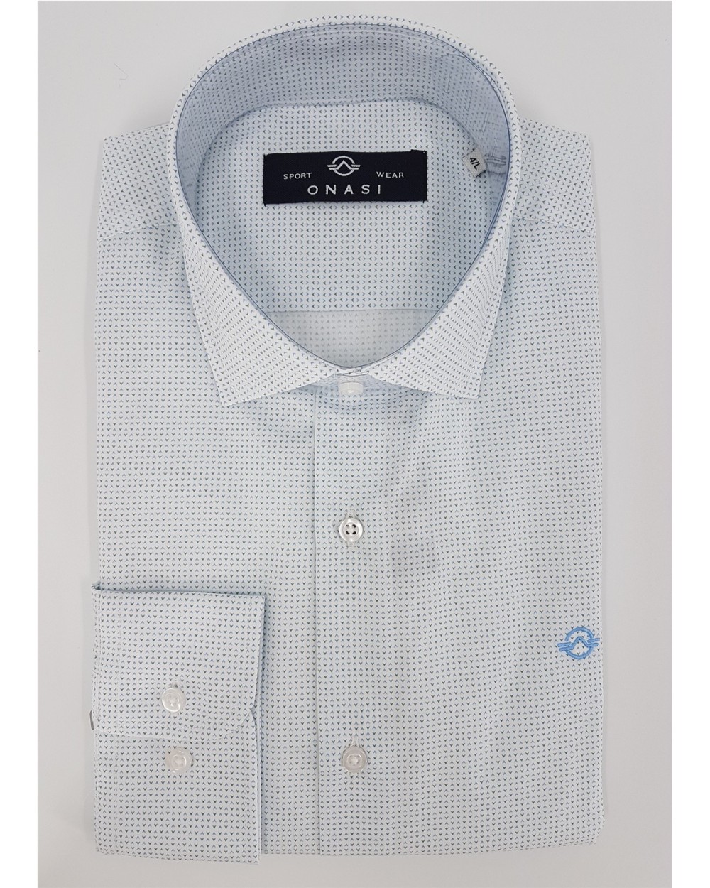 CAMISA M/L ESTAMPADA