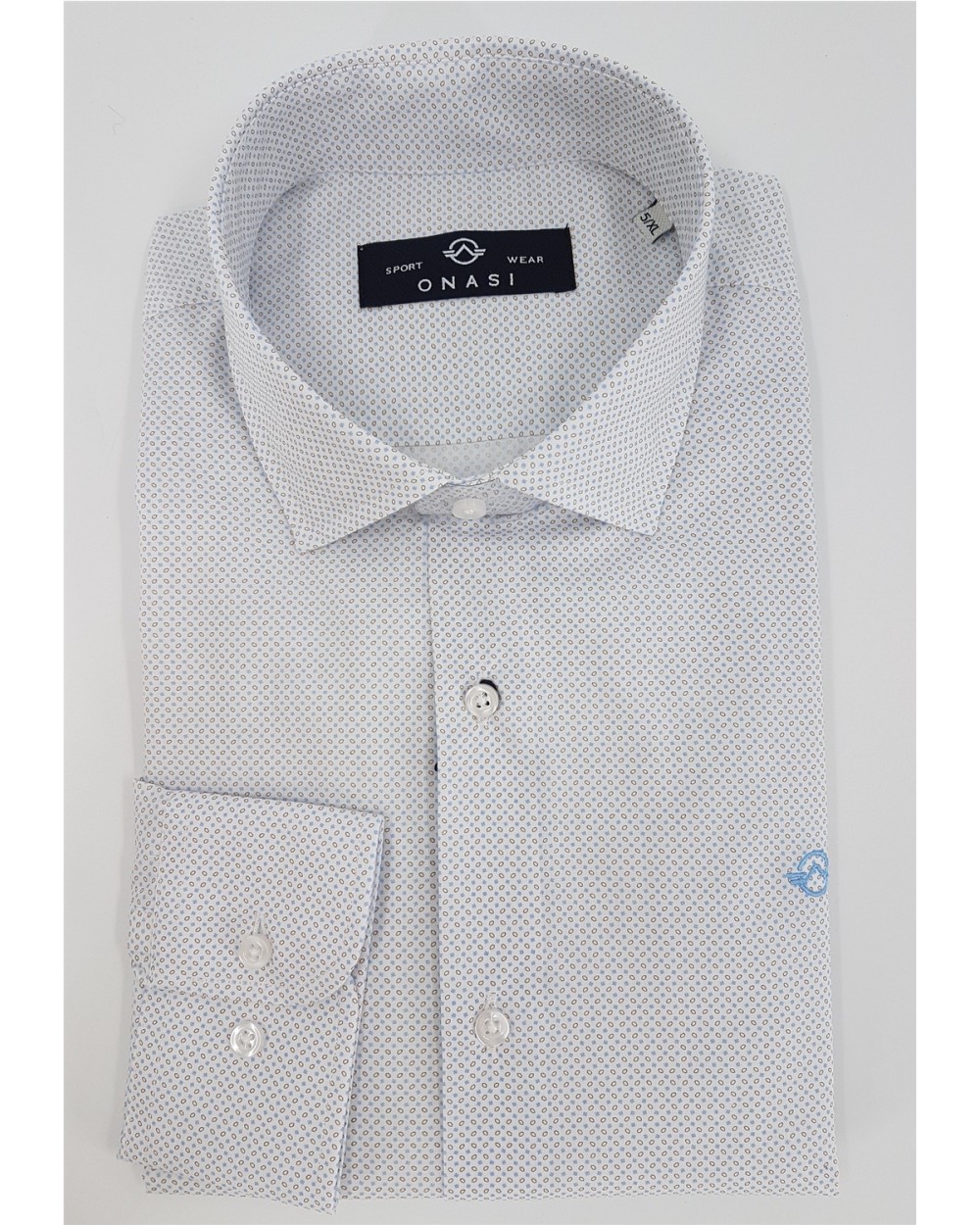 CAMISA M/L ESTAMPADA