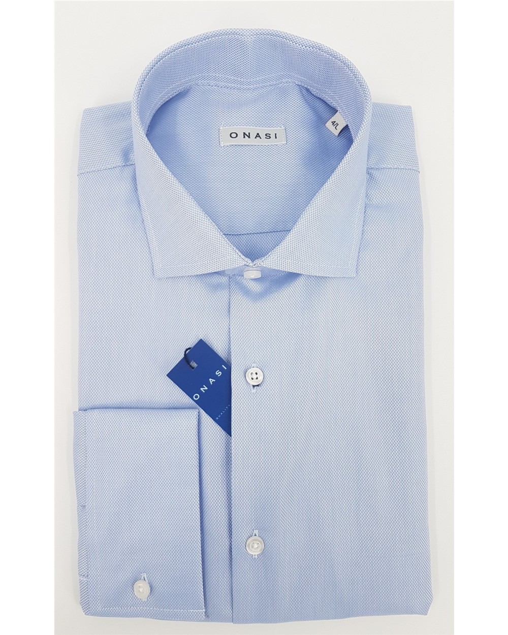 CAMISA M/L FALS LISO VESTIR