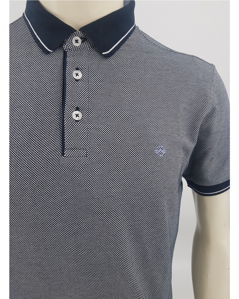 POLO ALGODON CONTRASTES