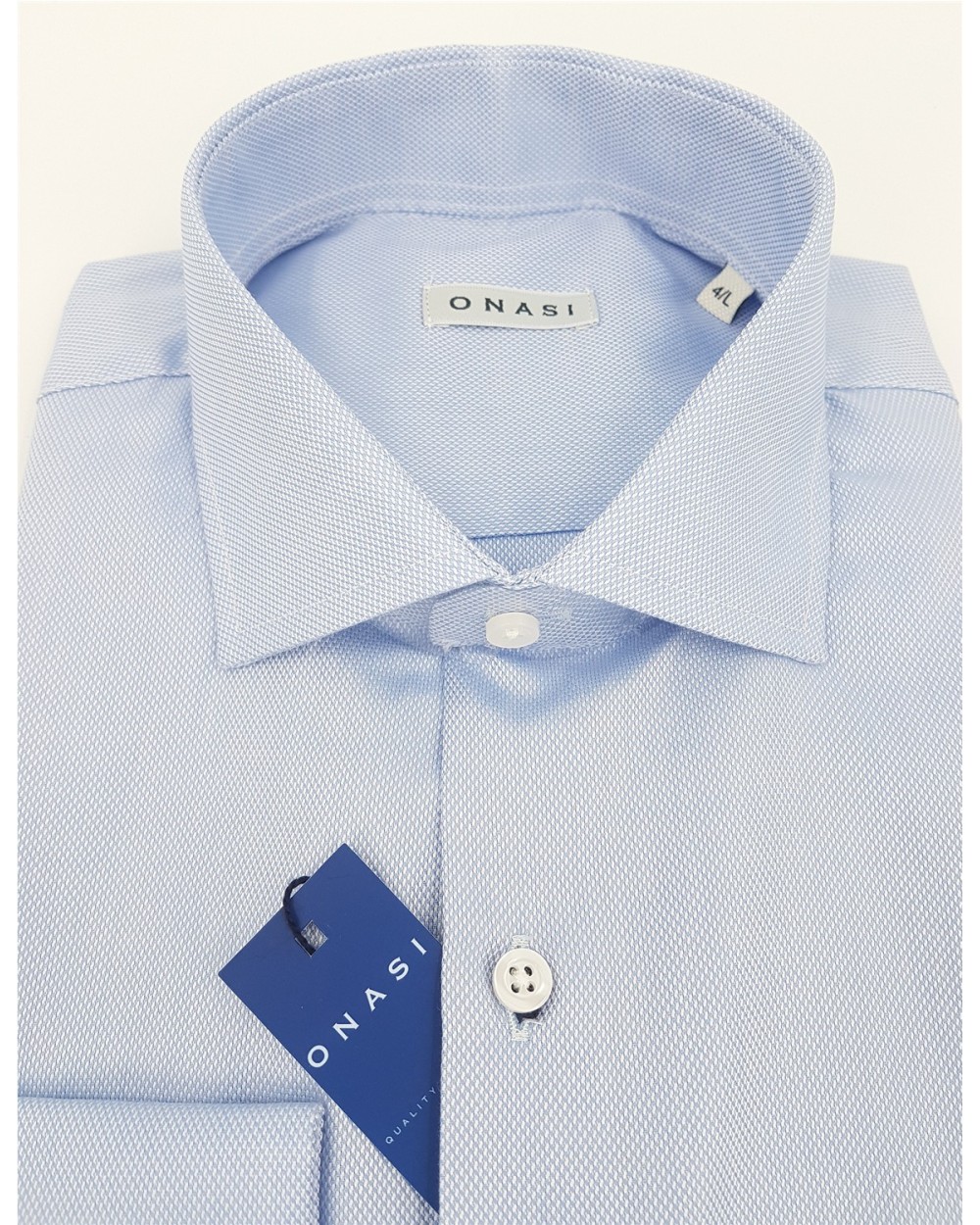 CAMISA M/L FALS LISO VESTIR