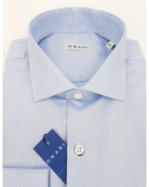 CAMISA M/L FALS LISO VESTIR