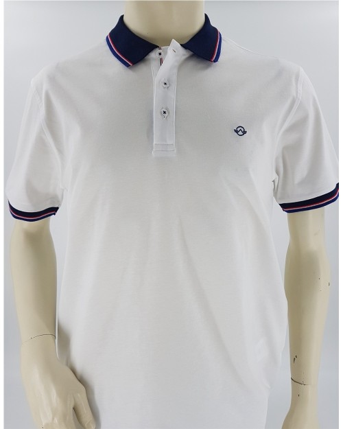 POLO M/C LISO ELASTICOS CONTRA