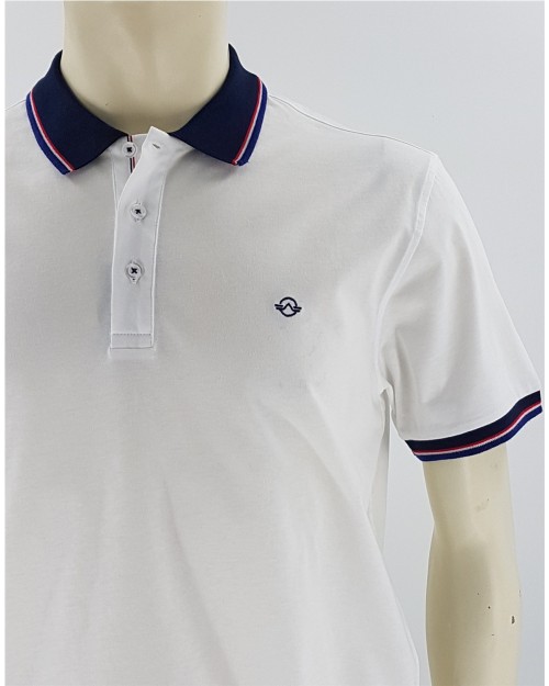 POLO M/C LISO ELASTICOS CONTRA