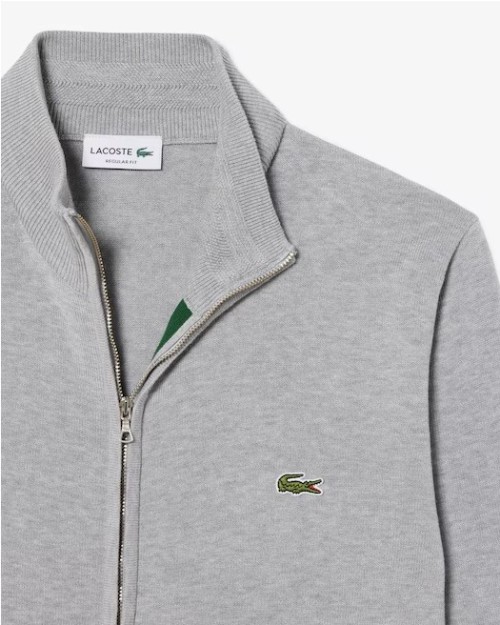 CHAQUETA DE ALGODON CON CREMALLERA