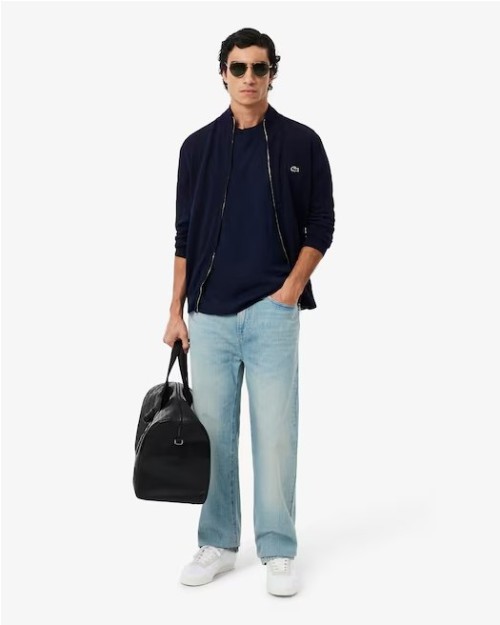 CHAQUETA DE ALGODON CON CREMALLERA