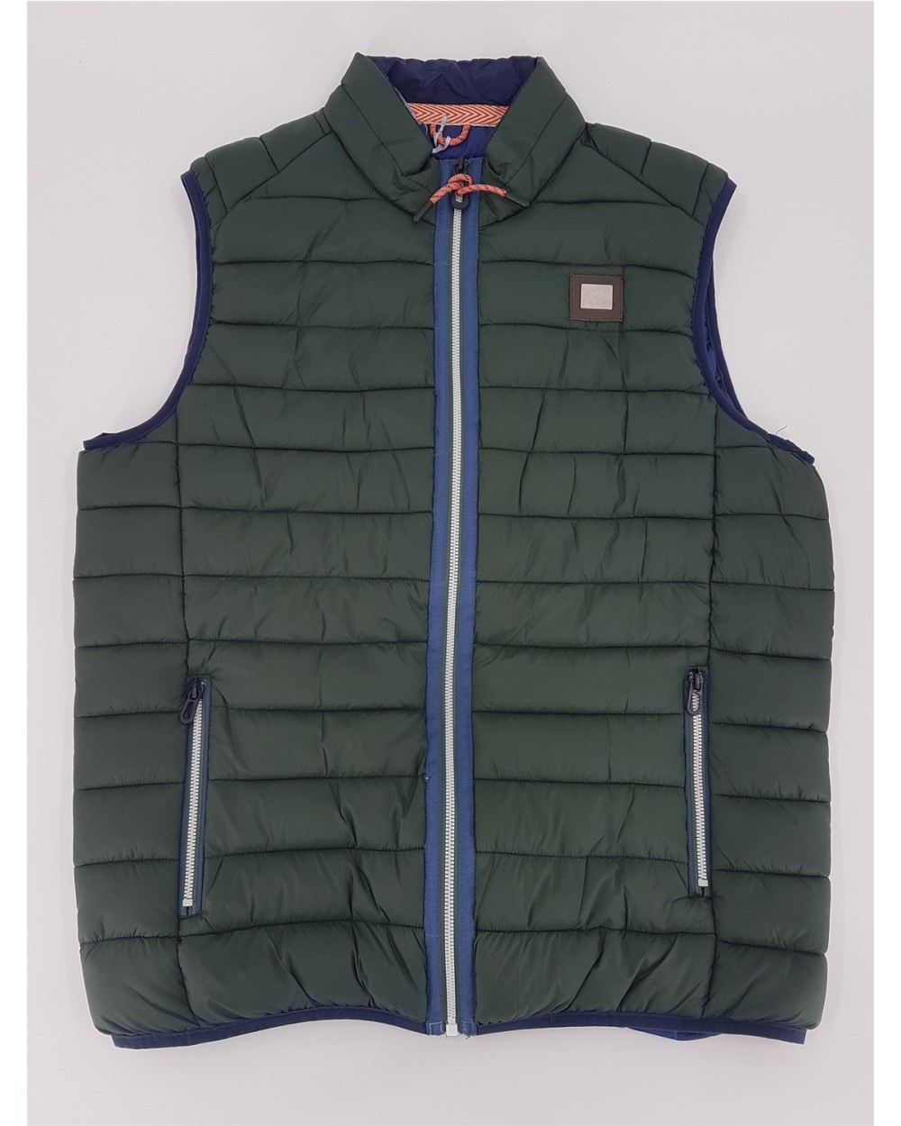 CHALECO ACOLCHADO VIVOS CONTR