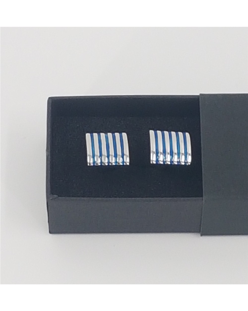 GEMELOS RAYAS AZULES