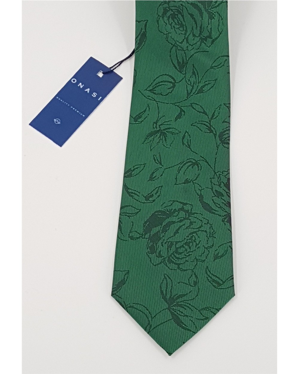 CORBATA DE SEDA DE FLORES