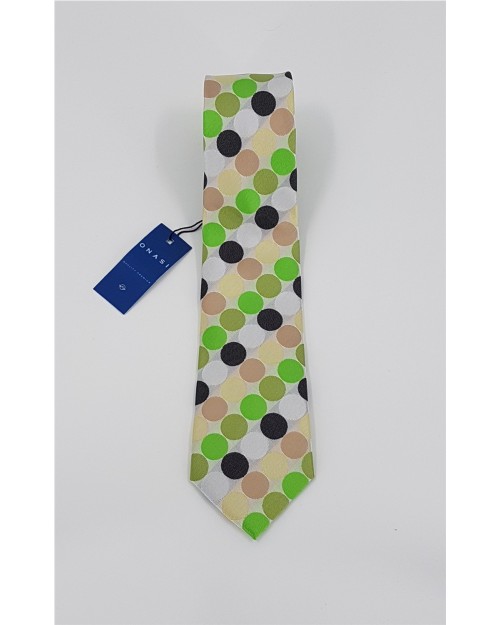 CORBATA DE SEDA DE LUNARES