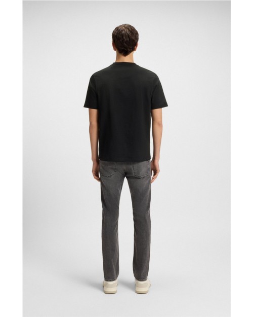 CAMISETA DE ALGODON ELASTICO CON LOGO