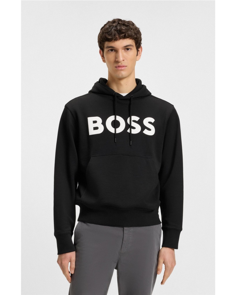 SUDADERA DE ALGODON CON LOGO