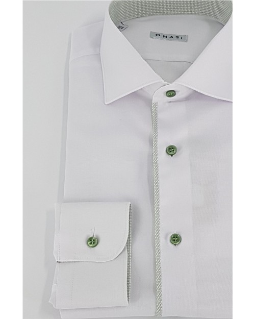 CAMISA SEMIVESTIR VIVO CONTRASTE