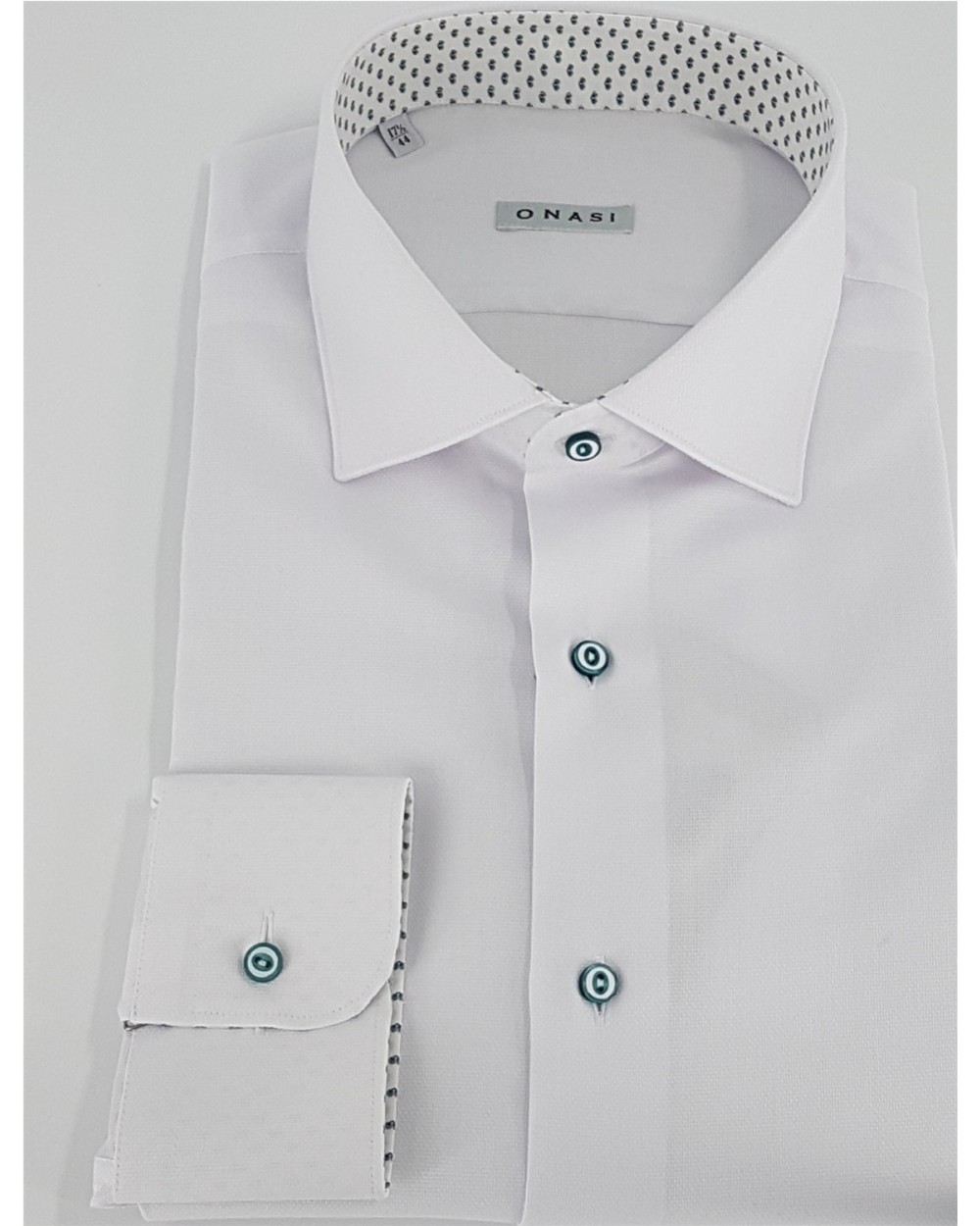 CAMISA SEMIVESTIR CON DETALLES